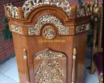 Katalog Mimbar Masjid Kayu Jati Ukiran Kaligrafi - Image 2