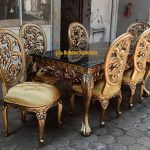 Katalog Set Kursi Makan Ukiran Klasik Mewah