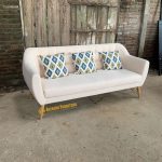 Pengrajin Kursi Sofa Minimalis Model Retro Kayu Jati