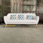 Pengrajin Kursi Sofa Minimalis Model Retro Kayu Jati - Image 3