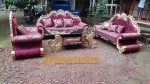 Set Kursi Sofa Ruang Tamu Mewah Ukir Style Eropa - Image 3