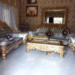 Set Kursi Sofa Ruang Tamu Mewah Ukir Style Turki