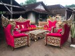 Set Sofa Kursi Tamu Klasik Ukiran Super Mewah