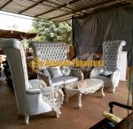 Jual set sofa tamu mewah kayu jati ukir asli jepara - Image 2
