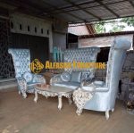 Jual set sofa tamu mewah kayu jati ukir asli jepara - Image 3