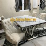 Set Meja Kursi Makan Minimalis Modern Stanliess