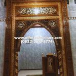 Jual Mihrab Masjid Kaligrafi Ukir Jepara