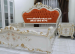 ranjang tempat tidur ukir klasik mewah - Image 2