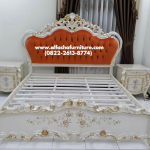 ranjang tempat tidur ukir klasik mewah