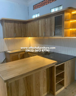 jual kitchenset minimalis dari kayu jati - Image 2