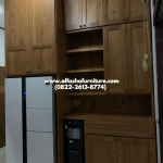 jual kitchenset lemari dapur minimalis dari kayu jati