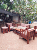 Set kursi tamu minimalis kayu jati - Image 2