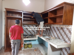 jual kitchenset minimalis dari kayu jati perhutani - Image 2