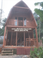 Jual Rumah Lumbung Tingkat Dari Kayu Jati - Image 2