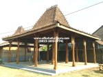 Harga rumah joglo pendopo kayu jati tumpang sari