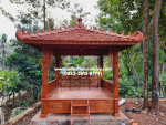 Jual gazebo kayu jati full ukir model gebyok