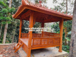 Jual gazebo kayu jati full ukir model gebyok - Image 2