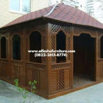 Jual Gazebo Mushola Kayu Jati
