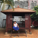 Produsen Gazebo Kayu Jati Minimalis