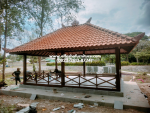 Jual gazebo kayu jati model bali / gazebo taman / saung kayu - Image 2