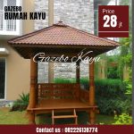 Gazebo Jepara | Gazebo Kayu Jati | Gazebo Minimalis
