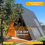 Rumah Segitiga Minimalis Modern | Rumah Kayu Modern | Triangle House - Image 2