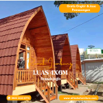 Rumah Lumbung Kayu Jati