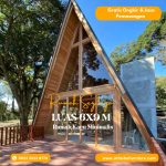 Rumah Segitiga Kayu Jati Model Terbaru - Image 2
