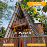 Rumah Segitiga Minimalis Mezanin