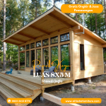 Rumah Kayu Minimalis Modern Terbaru