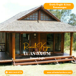 Rumah Joglo Kayu Jati Minimalis