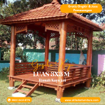 gazebo jati jepara minimalis
