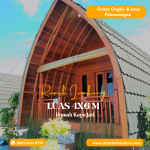 Rumah Lumbung Kayu | Rumah Kayu Jepara | Villa Rumah Kayu