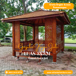 gazebo kayu jati | gazebo minimalis | gazebo jepara