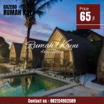 Rumah Lumbung Kayu Jati 4x6 Meter