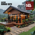 Rumah Kayu Minimalis Modern | Rumah Kayu Glamping