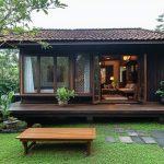 rumah kayu jati minimalis modern