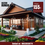 Rumah Kayu Minimalis Modern Produksi Jepara