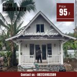 Rumah Glamping Kayu Jati Minimalis