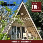 Rumah Glamping Segitiga Minimalis Modern