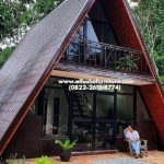 Rumah Segitiga Kayu | Rumah Kayu Segitiga