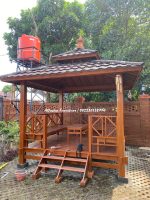 Gazebo Minimalis Kayu | Gazebo Kayu Jati | Gazebo Jepara