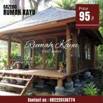 Rumah Kayu Minimalis Atap Sirap Ulin