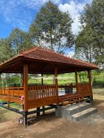 Gazebo Minimalis Kayu Jati | Gazebo Jepara | Gazebo Kayu Jati - Image 3