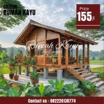 Rumah Kayu Minimalis Modern Jepara