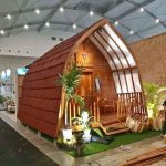 Rumah Kayu Lumbung Minimalis | Rumah Glamping Minimalis