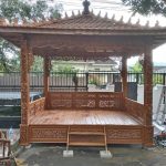 Gazebo Kayu Jati Ukir | Gazebo Jepara Berkualitas