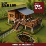 Rumah Kayu Panggung | Rumah Glamping Joglo