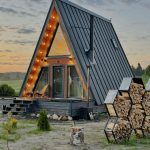 Harga Rumah Kayu Segitiga Minimalis Modern