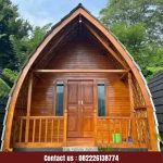 Rumah Glamping Lumbung | Rumah Lumbung Kayu